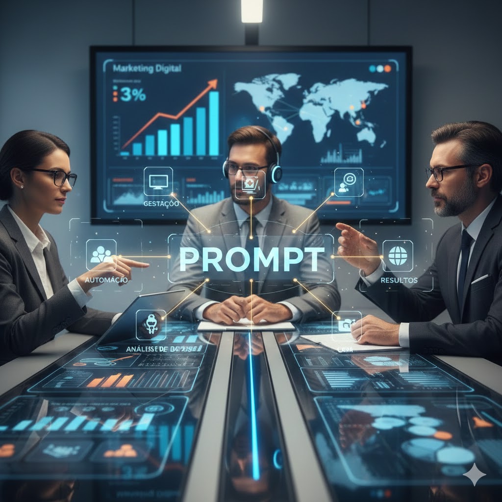 Prompts Inteligentes: como usar IA no Marketing Digital com foco em Gestão e Resultados