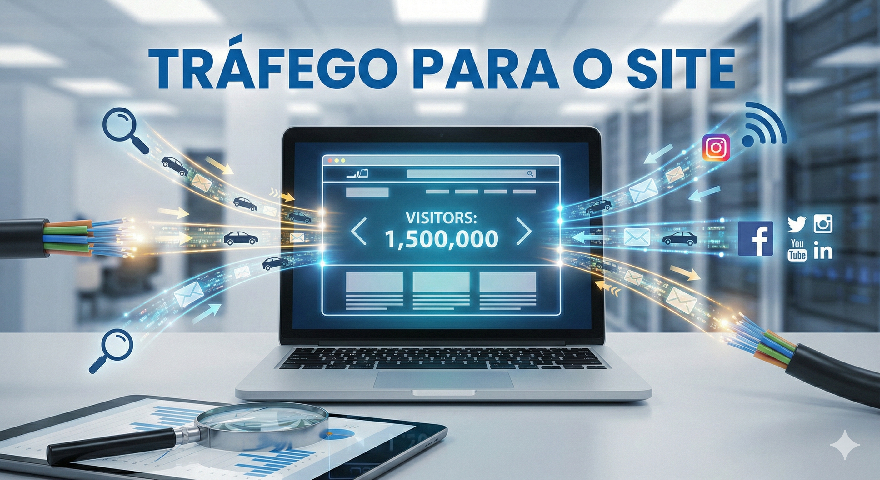 Tráfego para o Site: Estratégias Comprovadas para Atrair Visitantes Qualificados e Aumentar o ROI | Fullweb