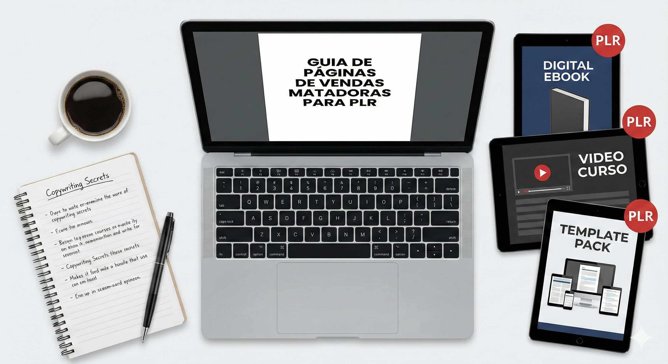 Copywriting para PLR — Página de Vendas que Converte