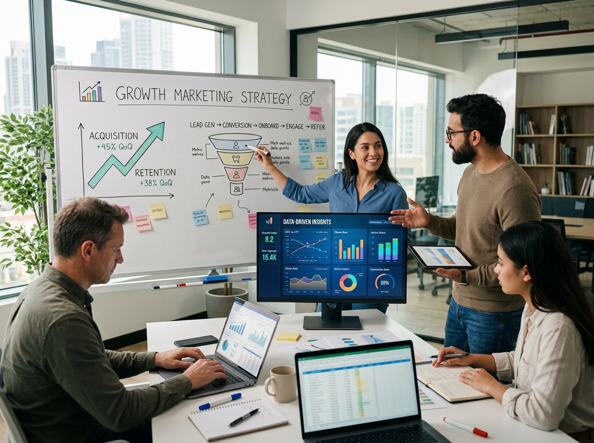 Estrategia de Crescimento usando o Growth Marketing