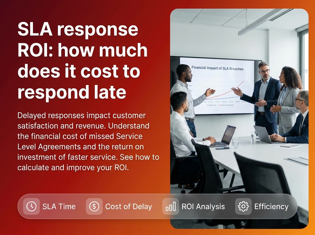 ROI do SLA de atendimento: quanto custa responder tarde