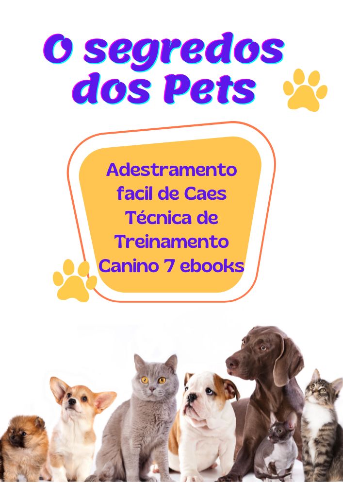 Técnica de Treinamento Canino 7 ebooks
